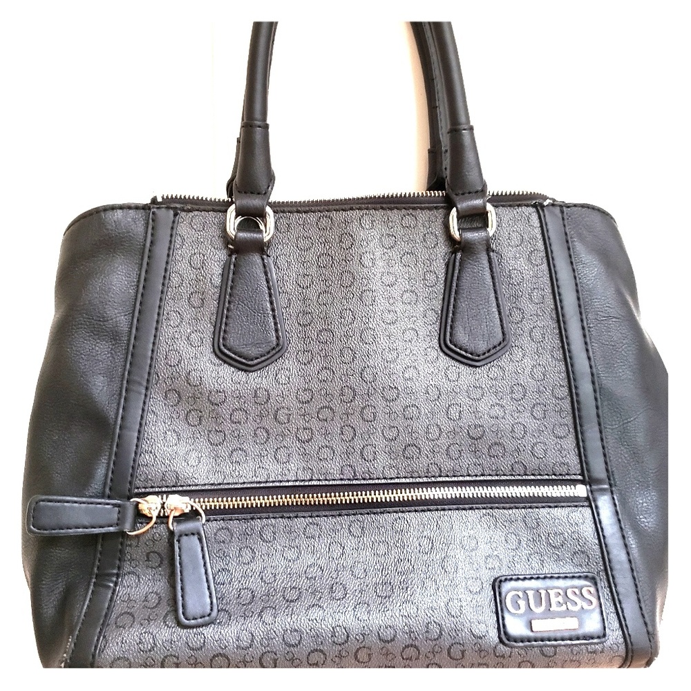Vintage Guess 1981 Handbag Leopard interior